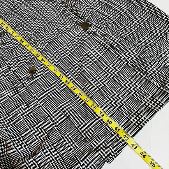 Almost Famous Houndstooth Double Breasted Sleeveless Dress Size 3X NWT - Picture 5 of 6